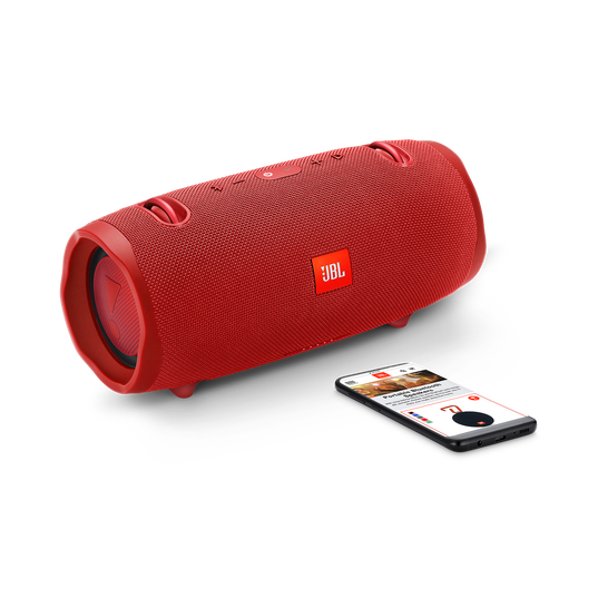 JBL Xtreme 2 - Red - Portable Bluetooth Speaker - Detailshot 1