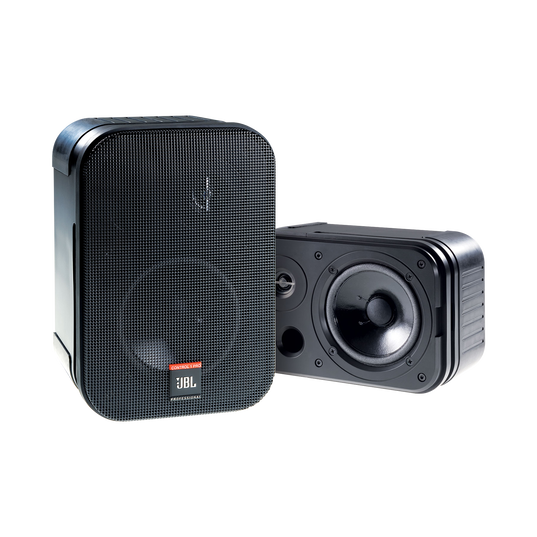 JBL Control 1 Pro - Black - Two-Way Professional Compact Loudspeaker System - Hero