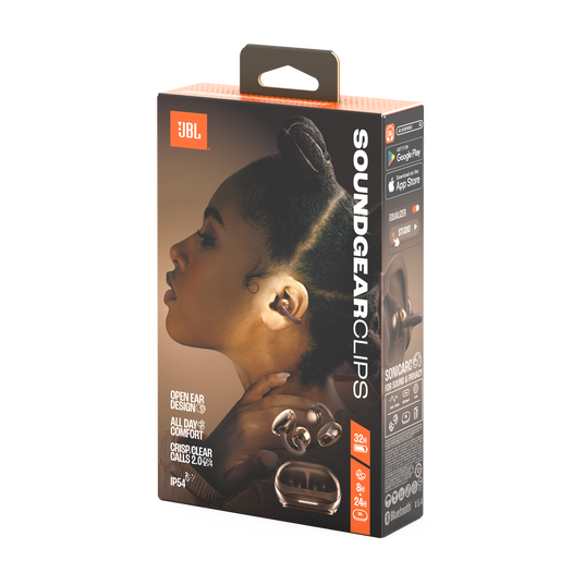 JBL Soundgear Clips - Copper - True wireless open-ear headphones - Detailshot 15
