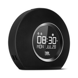 JBL Horizon - Black - Bluetooth clock radio with USB charging and ambient light - Hero