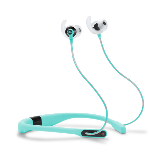 JBL Reflect Fit - Teal - Heart Rate Wireless Headphones - Hero
