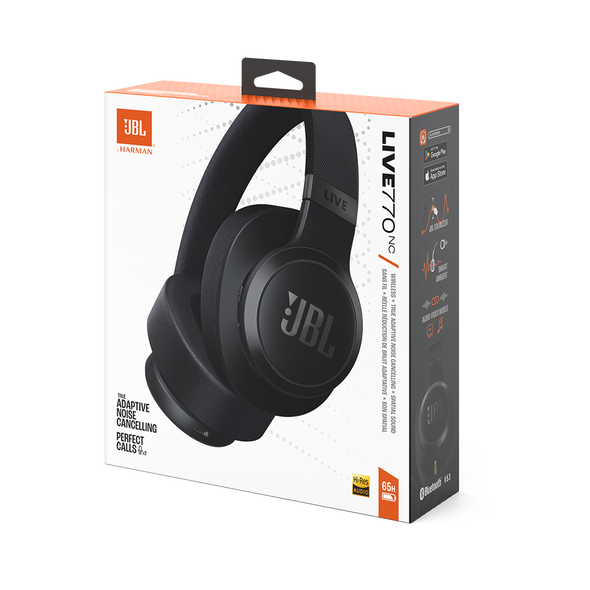 JBL Live 770NC | Wireless with Adaptive True Over-Ear Cancelling Noise Headphones
