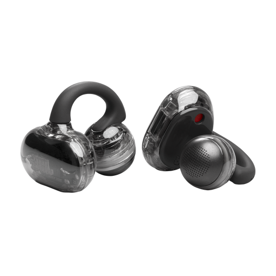 JBL Soundgear Clips - Black - True wireless open-ear headphones - Front