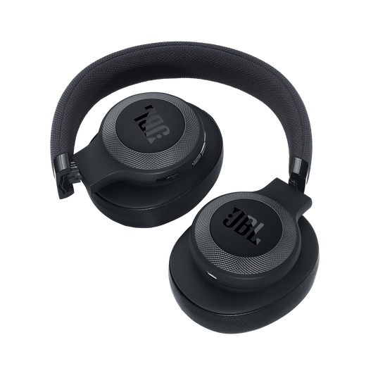 JBL E65BTNC - Black Matte - Wireless over-ear noise-cancelling headphones - Detailshot 2