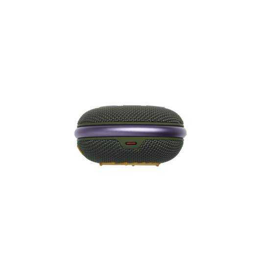 JBL Clip 4 - Green - Ultra-portable Waterproof Speaker - Bottom