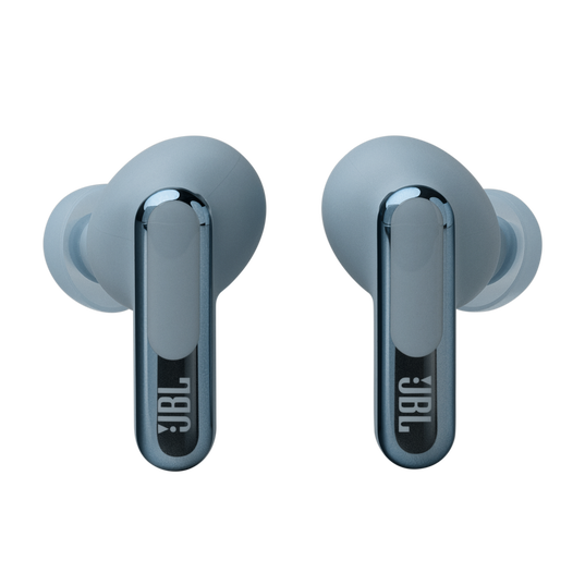 JBL Live Beam 3 - Blue - True wireless noise-cancelling closed-stick earbuds - Back