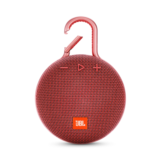 JBL Clip 3 - Fiesta Red - Portable Bluetooth® speaker - Front
