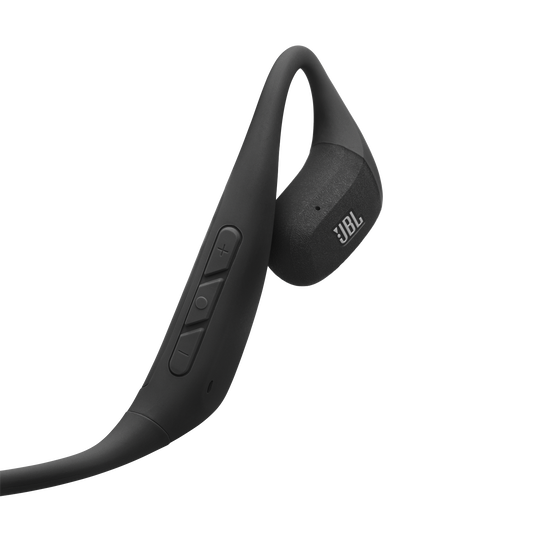 JBL Endurance Pace - Black / Gray - Open-Ear Sport Headphones - Back