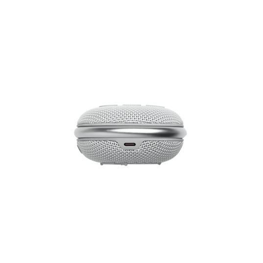 JBL Clip 4 - White - Ultra-portable Waterproof Speaker - Bottom