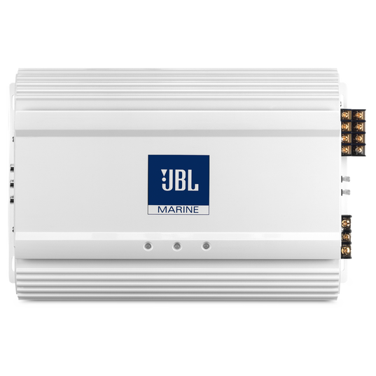 MA 6004 - White - 4-Channel Full-Range Marine Amplifier (60x4) - Hero