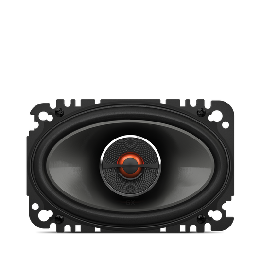 GX642 - Black - 4" x 6" coaxial car audio loudspeaker, 120W - Hero