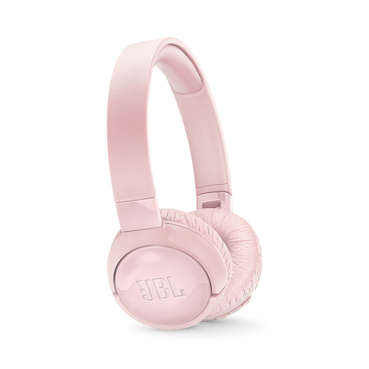 JBL Tune 600BTNC - Pink - Wireless, on-ear, active noise-cancelling headphones. - Hero