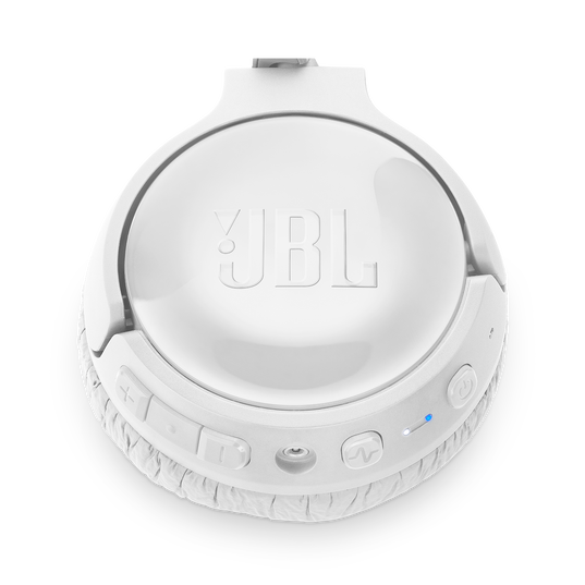 JBL Tune 600BTNC - White - Wireless, on-ear, active noise-cancelling headphones. - Detailshot 3