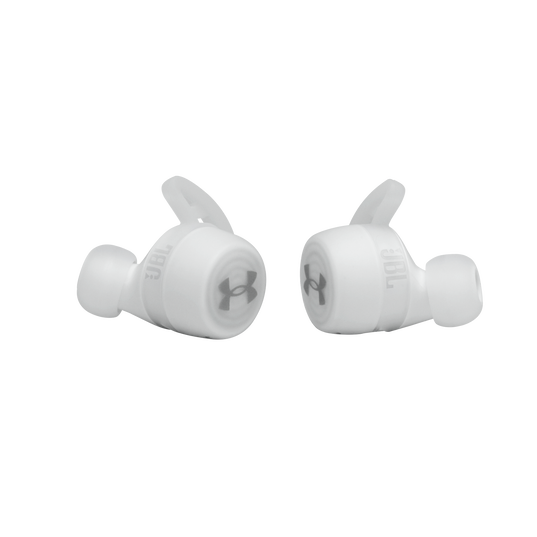 UA True Wireless Streak - White - Ultra-compact In-Ear Sport Headphones - Detailshot 2
