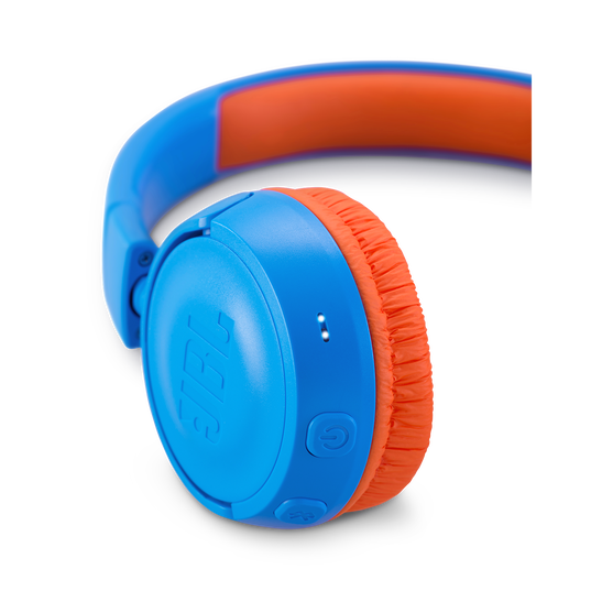 JBL JR300BT - Rocker Blue - Kids Wireless on-ear headphones - Detailshot 2