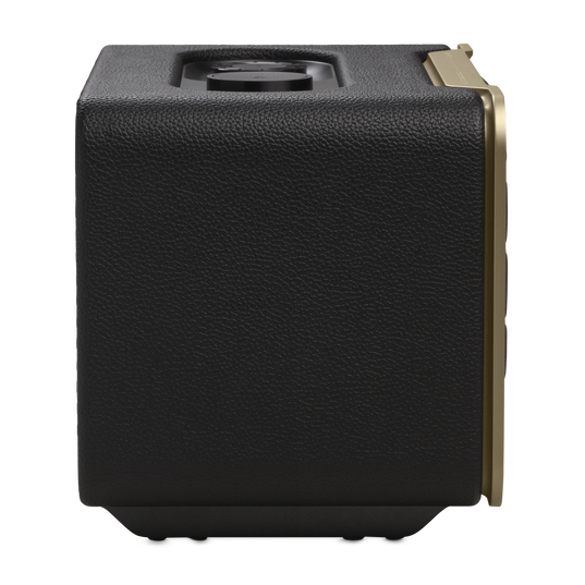 JBL Authentics 200 - Black - Smart home speaker with Wi-Fi, Bluetooth and Voice Assistants with retro design - Left