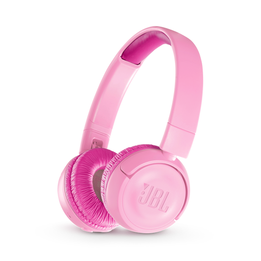 JBL JR300BT - Punky Pink - Kids Wireless on-ear headphones - Hero