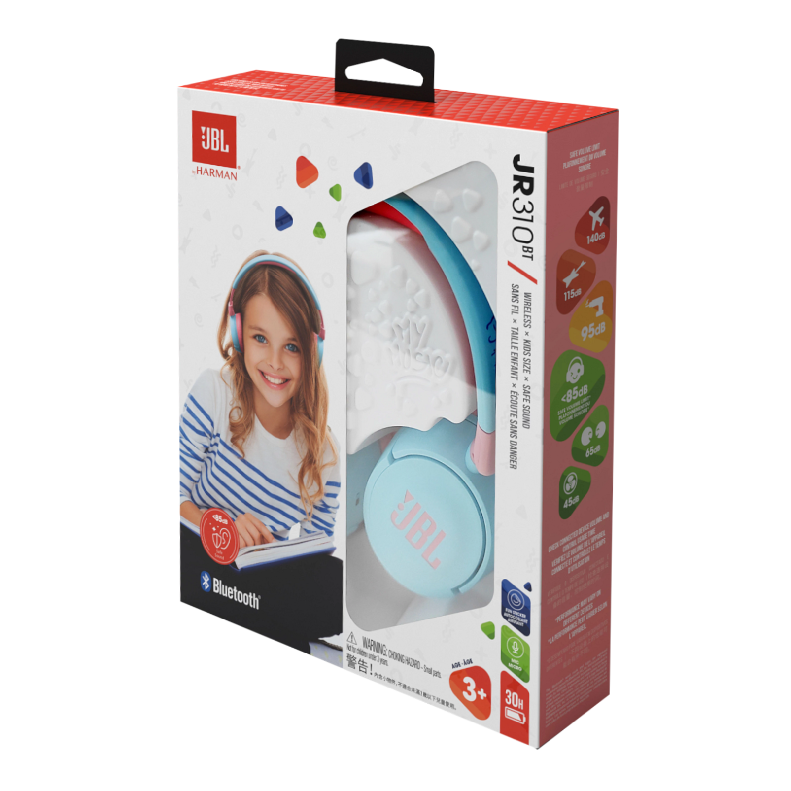 JBL Jr310BT | Kids Wireless on-ear 