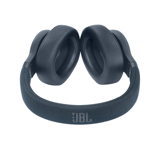 JBL E65BTNC - Blue - Wireless over-ear noise-cancelling headphones - Detailshot 1