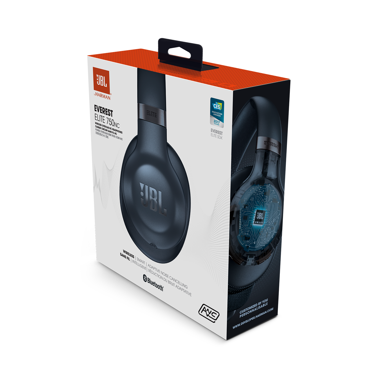 JBL EVEREST™ ELITE 750NC | Wireless Over-Ear Adaptive Noise Cancelling  headphones