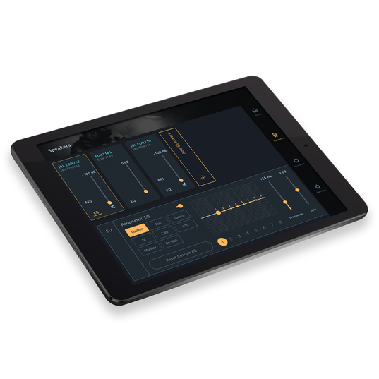 JBL EON710 - Black - 10-inch Powered PA Speaker with Bluetooth - Detailshot 7