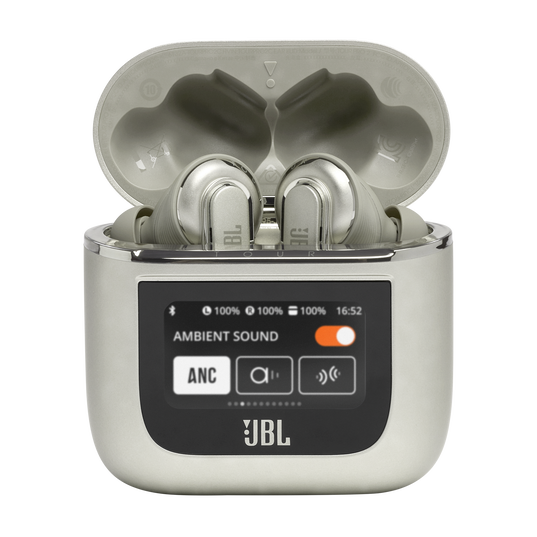 JBL Tour Pro 2 - Champagne - True wireless Noise Cancelling earbuds - Detailshot 5