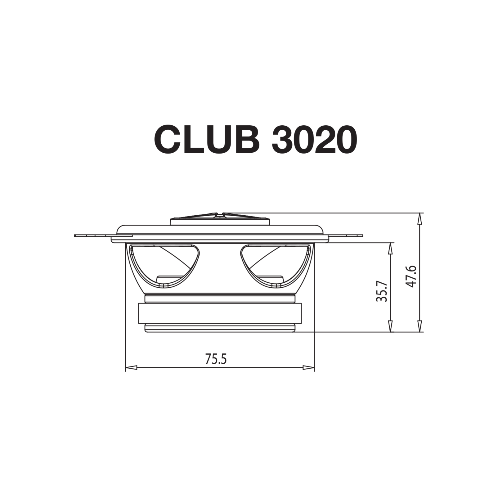 Club 3020 | 3-1/2\
