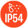 IP54 water and dust resistant