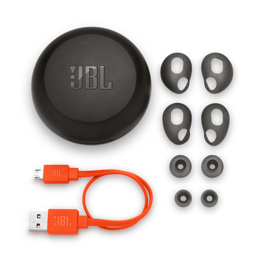 JBL Free - Black - Truly wireless in-ear headphones - Detailshot 3