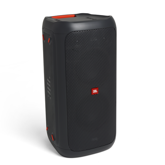 JBL PartyBox 100 - Black - Powerful portable Bluetooth party speaker with dynamic light show - Hero