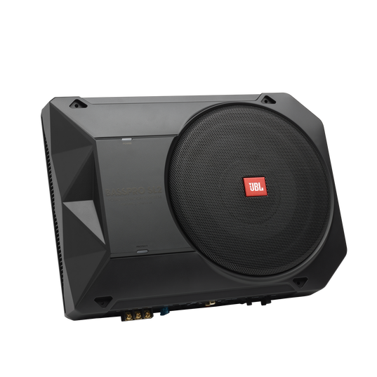 BassPro SL2 | ["Add high-performance bass with a low-profile enclosure", "Self-Powered, 8\" (200mm) low-profile under subwoofer system"]