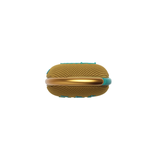 JBL Clip 4 - Yellow - Ultra-portable Waterproof Speaker - Top