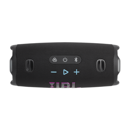 JBL Charge 6 - Black and Orange - Portable waterproof and drop-proof Bluetooth speaker - Top