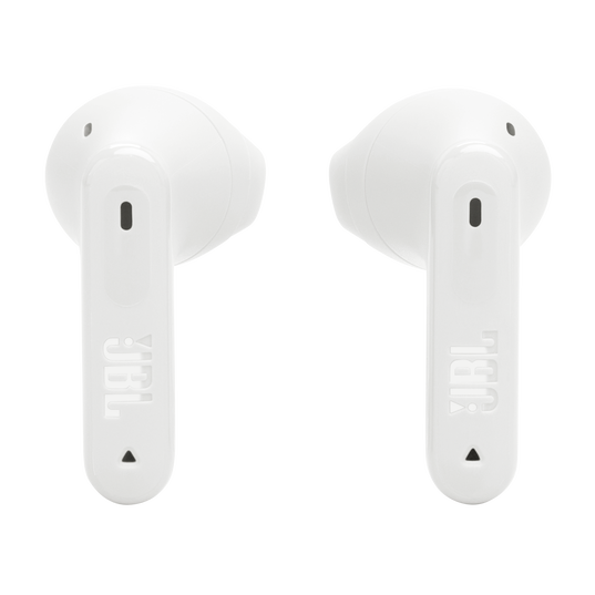 JBL Tune Flex 2 - White - True Wireless Noise Cancelling Earbuds - Front
