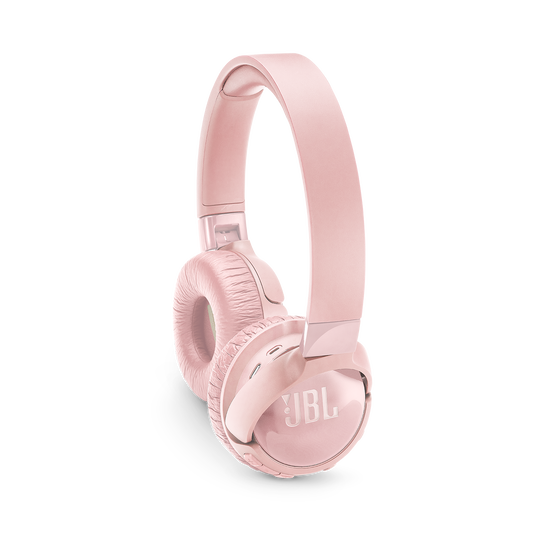JBL Tune 600BTNC - Pink - Wireless, on-ear, active noise-cancelling headphones. - Detailshot 1