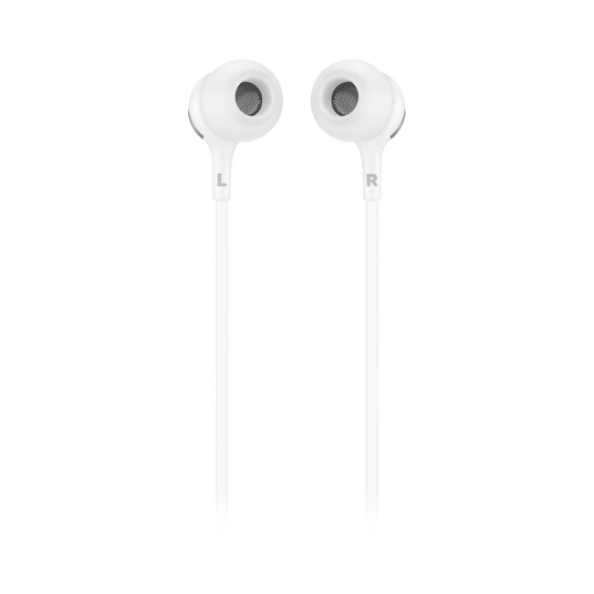 JBL Live 100 - White - In-ear headphones - Back