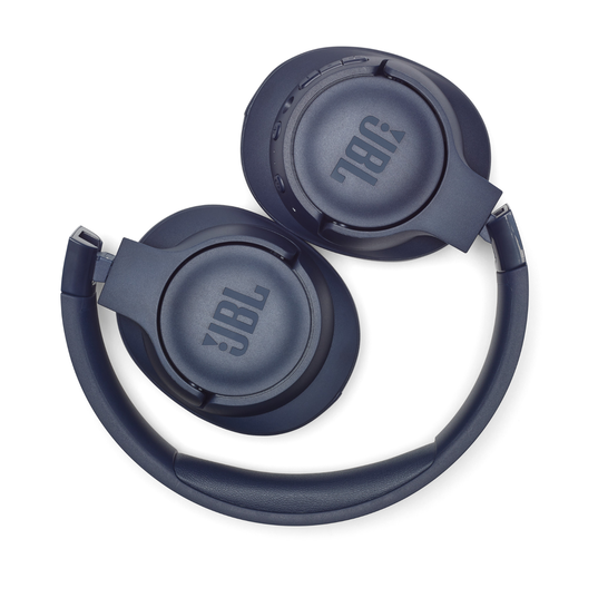 JBL Tune 750BTNC - Blue - Wireless Over-Ear ANC Headphones - Detailshot 2