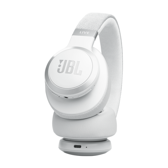 JBL LIVE 460NC, Cuffie On-Ear Wireless Bluetooth Con Cancellazione Adattiva Del Rumore, Cuffia