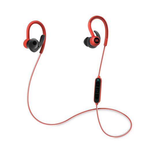 Reflect Contour - Red - Secure fit wireless sport headphones - Hero