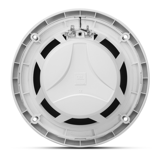 MS 6200 - White - Waterproof 2-way 180-watt Marine & Boat Speakers - Back