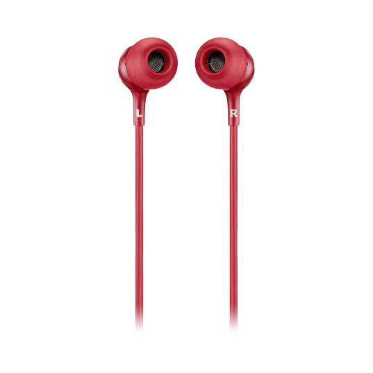 JBL Live 100 - Red - In-ear headphones - Back