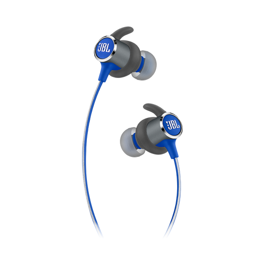 JBL REFLECT MINI 2 - Blue - Lightweight Wireless Sport Headphones - Detailshot 2