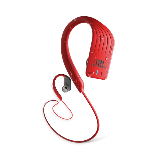 JBL Endurance SPRINT - Red - Waterproof Wireless In-Ear Sport Headphones - Hero