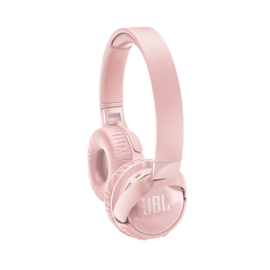 JBL Tune 600BTNC - Pink - Wireless, on-ear, active noise-cancelling headphones. - Detailshot 1