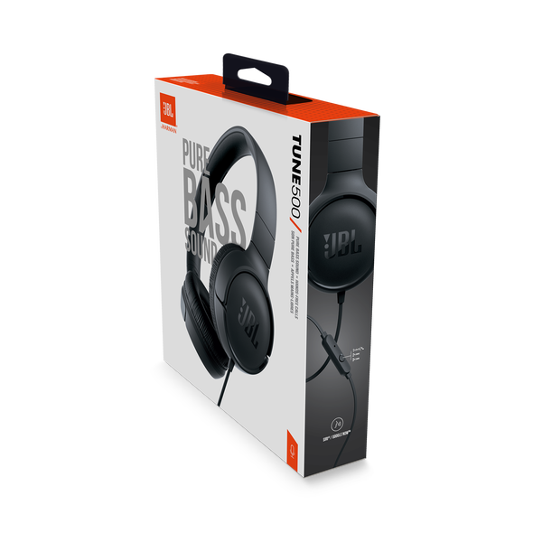 JBL Tune 500 Wired on-ear headphones 6 JBL CLub One Box visual