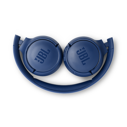 JBL Tune 500BT - Blue - Wireless on-ear headphones - Detailshot 3
