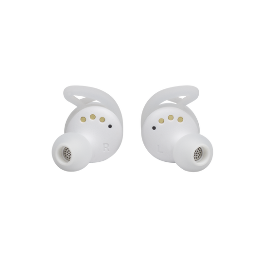 UA True Wireless Streak - White - Ultra-compact In-Ear Sport Headphones - Detailshot 1