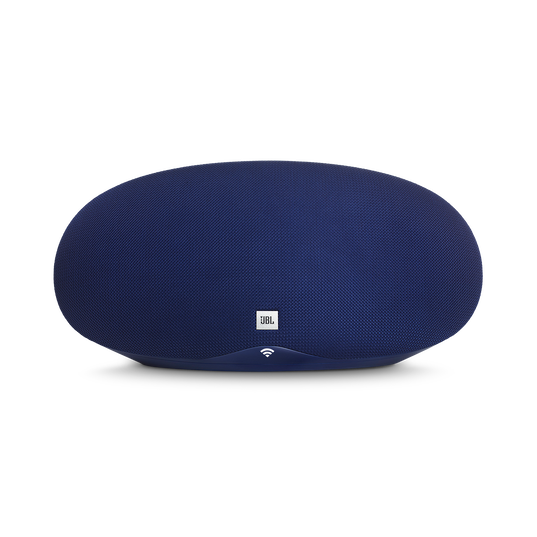 JBL Playlist - Blue - Wireless speaker with Chromecast built-in - Front