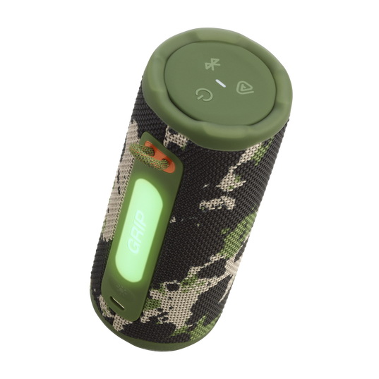 JBL Grip - Squad - Compact Bluetooth speaker with bold JBL Pro Sound and ambient light - Detailshot 1