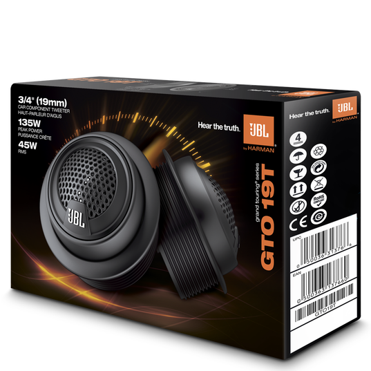 GTO19T  The JBL sound experience you love, right in your car.